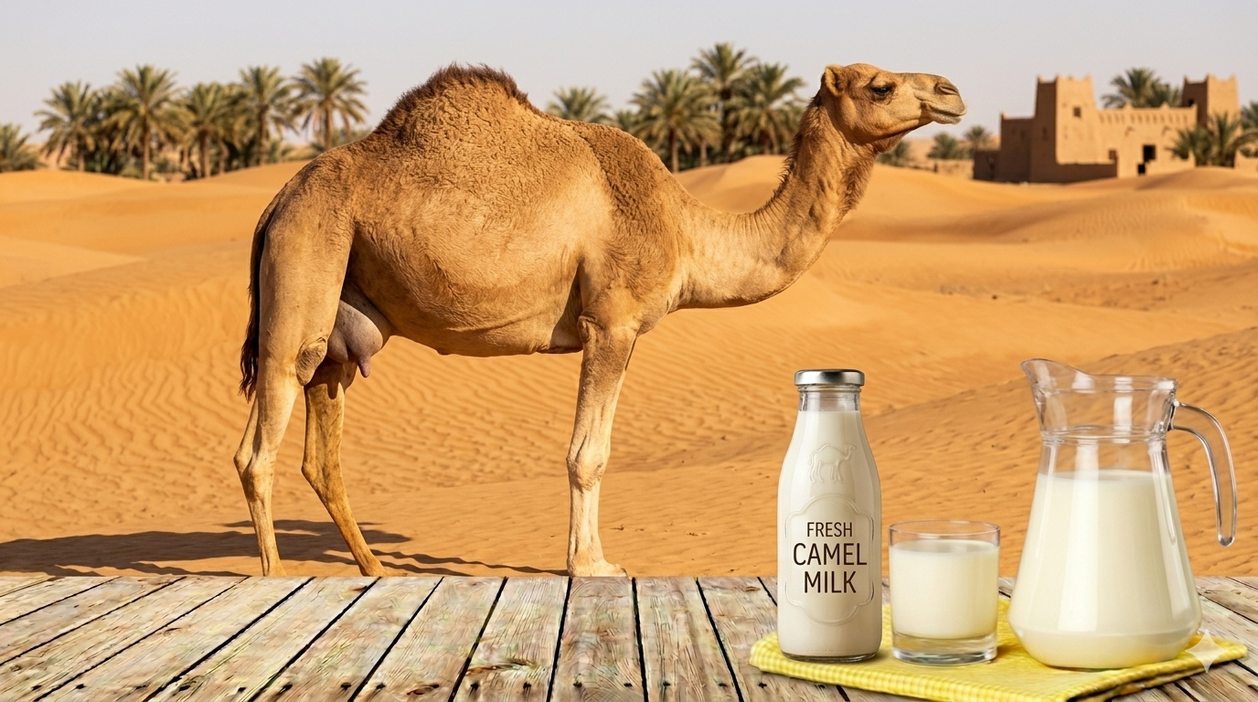Fresh Camel Milk