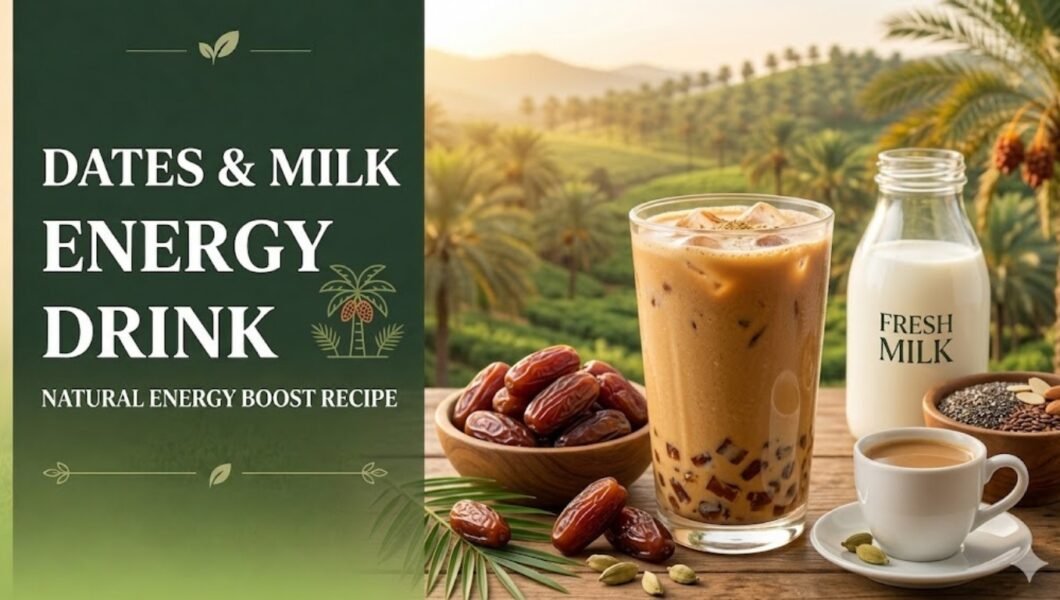 Dates and Milk Energy Drink: The Ultimate Natural Power Combo You Need to Try