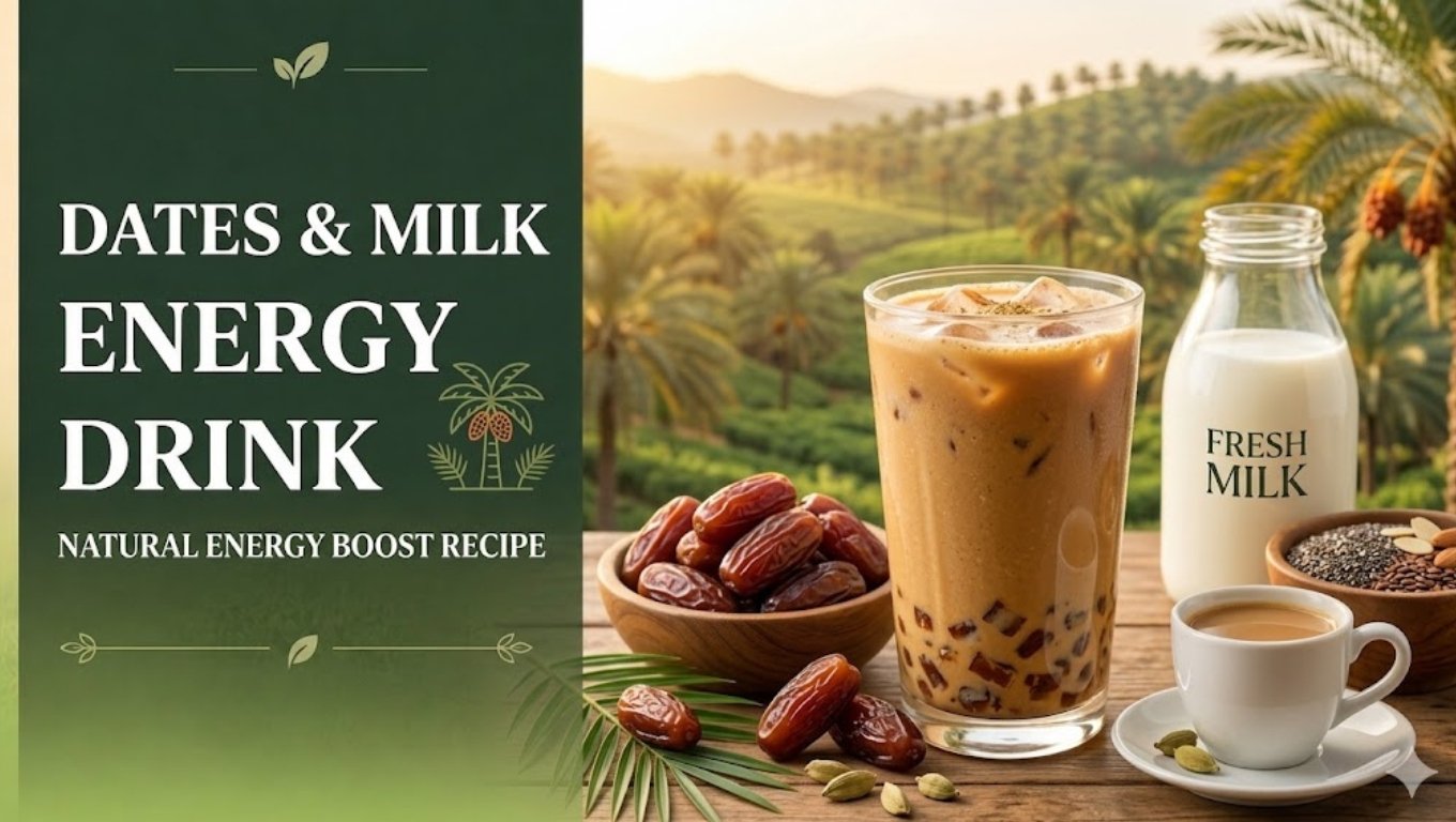 Dates and Milk Energy Drink: The Ultimate Natural Power Combo You Need to Try