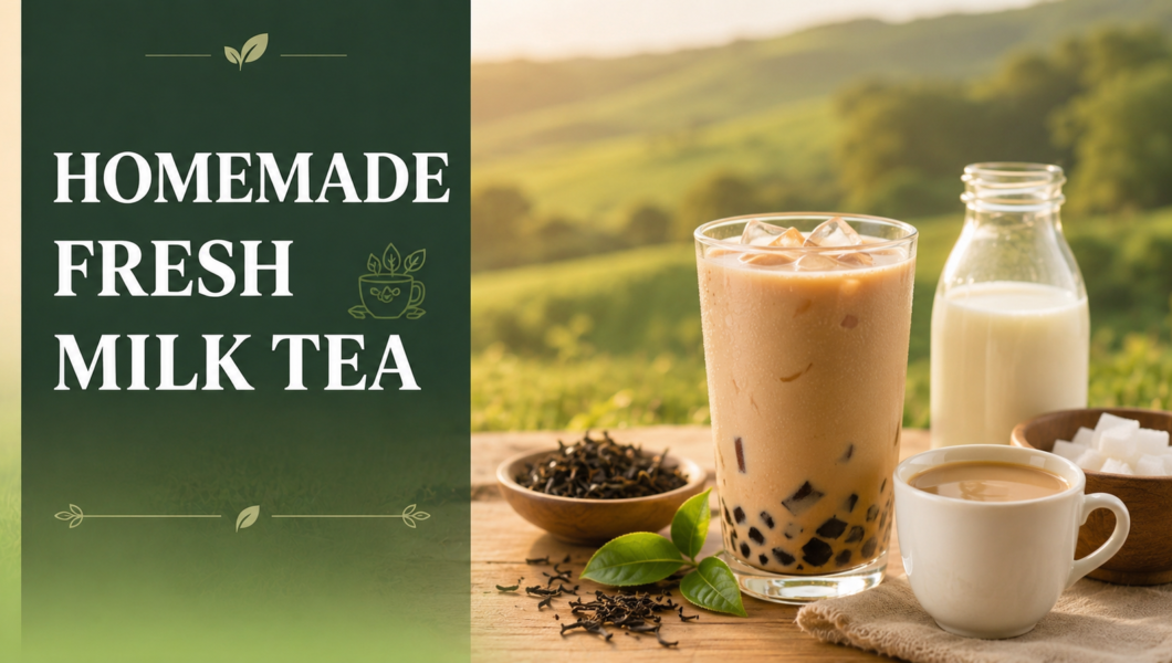 Homemade Fresh Milk Tea: A Creamy, Comforting Drink You Can Make at Home