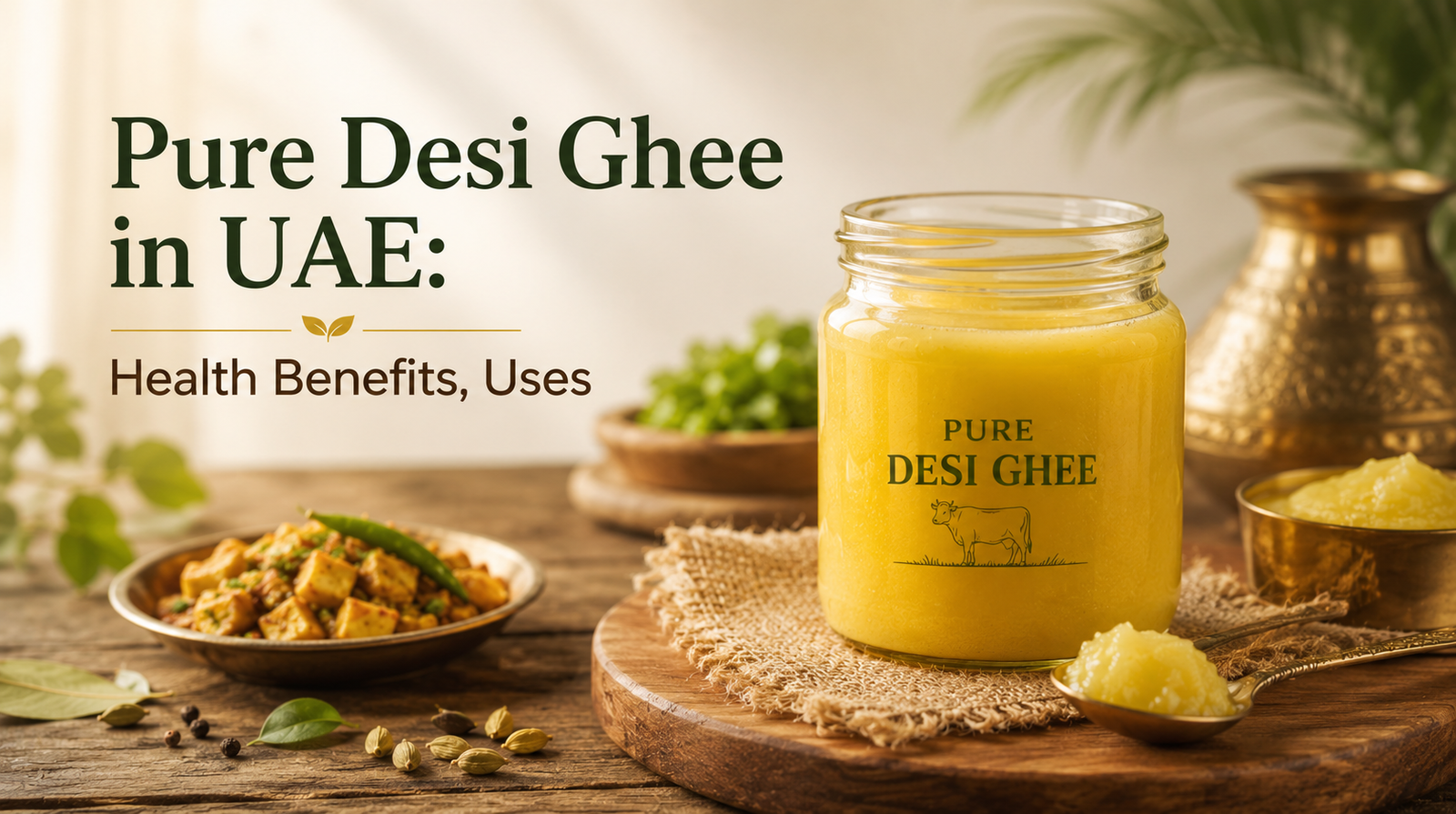 Pure Desi Ghee in UAE: Health Benefits, Uses
