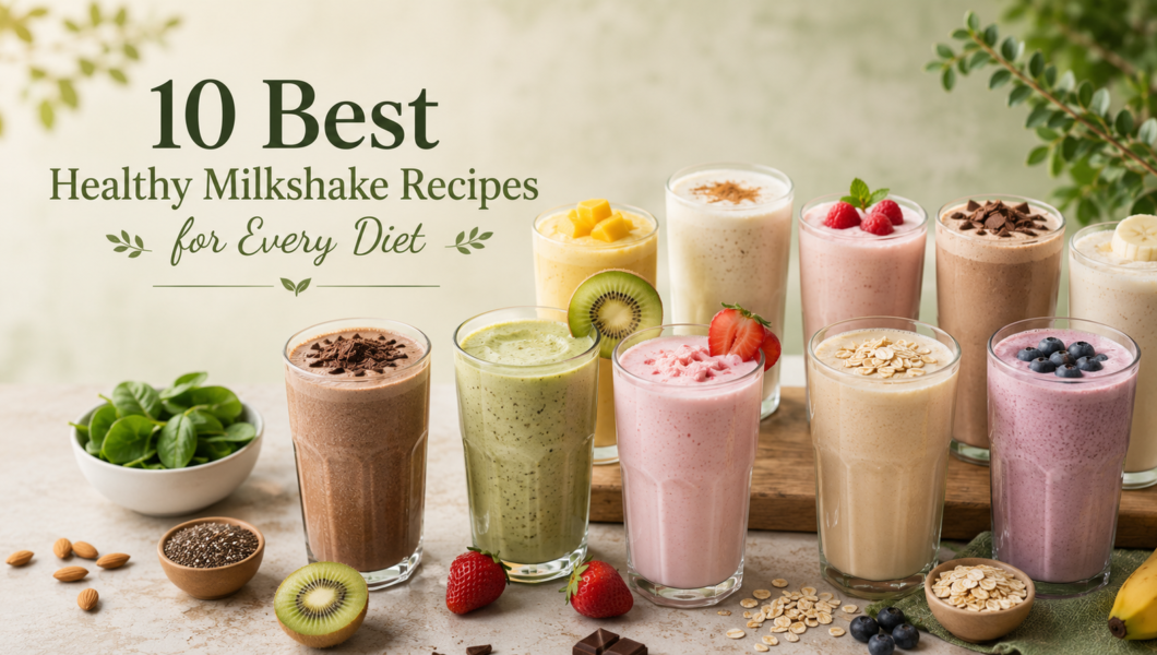 10 Best Healthy Milkshake Recipes for Every Diet