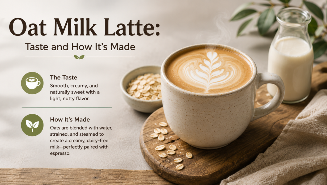 Oat Milk Latte: Taste and How It’s Made